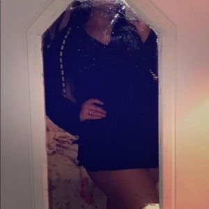 Swimsuit cover navy blue